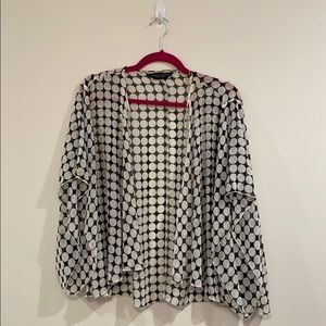 🇬🇧 Dorothy Perkins Pokadot Draped Cardigan
